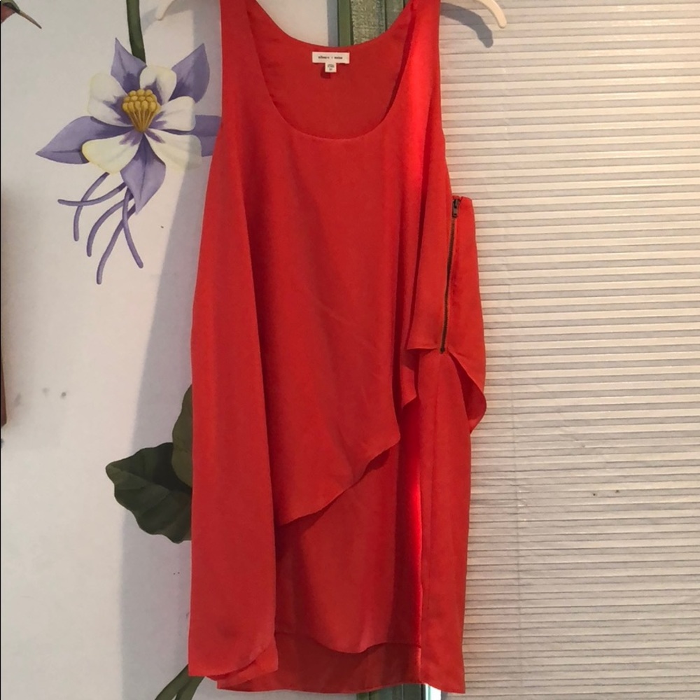 Silence and Noise Orange Dress